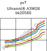  pvT , Ultramid® A3WG8 bk20560, PA66-GF40, BASF