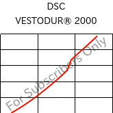  DSC , VESTODUR® 2000, PBT, Evonik