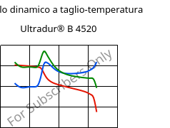 Modulo dinamico a taglio-temperatura , Ultradur® B 4520, PBT, BASF