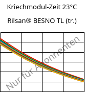 Kriechmodul-Zeit 23°C, Rilsan® BESNO TL (trocken), PA11, ARKEMA