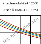 Kriechmodul-Zeit 120°C, Rilsan® BMNO TLD (trocken), PA11, ARKEMA